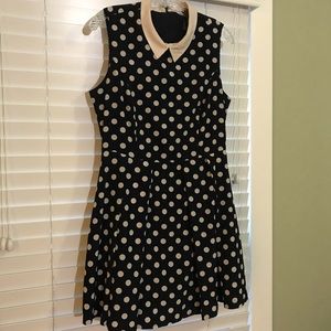 Forever 21 Polka Dot Dress with Collar